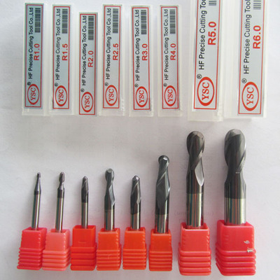 供應(yīng) 臺(tái)灣YSC球刀|HC30 2F鎢鋼涂層球刀|50&deg;鎢鋼球刀