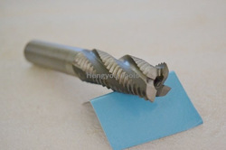 送料無料新1個hss al4フルート36ミリメートル荒加工ENDMILL波エッジミリングカッターcnc機械フライス加工機械の切削工具